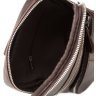 Мужской кожаный слинг коричневого цвета на одно плечо Tiding Bag (15736) фото №4 Мужской кожаный слинг коричневого цвета на одно плечо Tiding Bag (15736) modnotak фото - 4