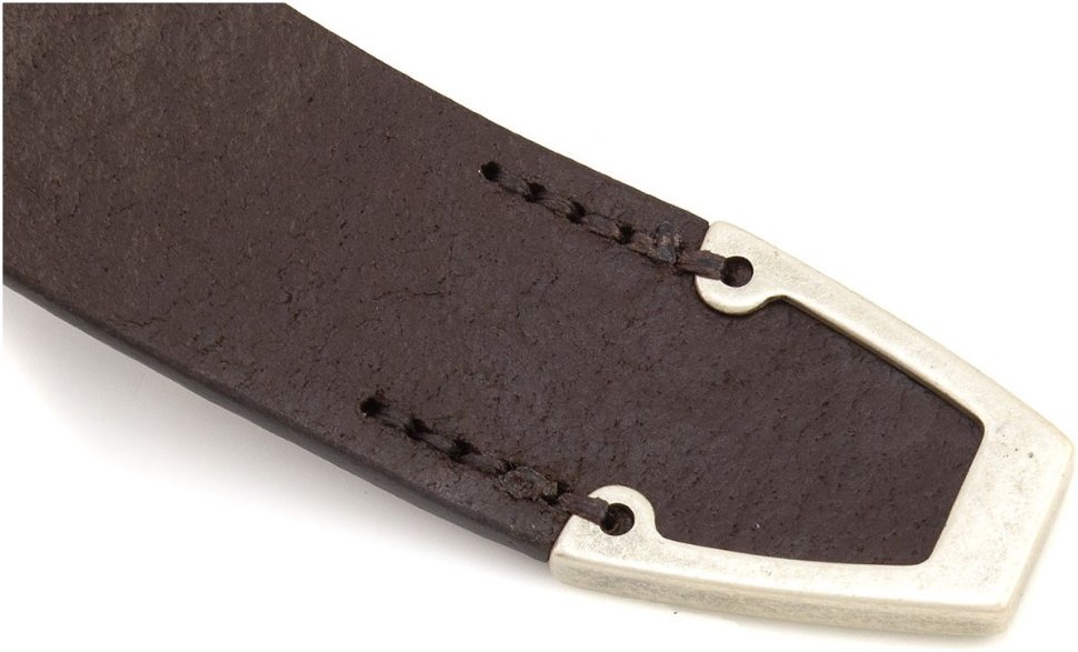 Ремінь коричневого кольору з натуральної шкіри буйвола Gherardini 40695-GH.BRW.BUFF