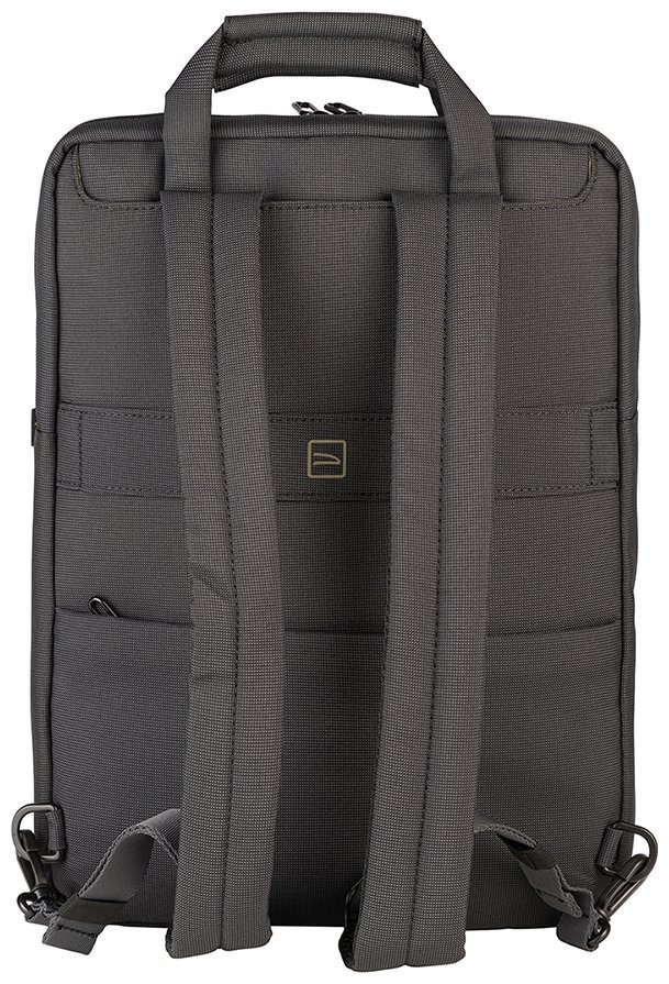 Тонкий текстильный рюкзак из текстиля на каждый день для ноутбука 16" Tucano WO4 MB Pro 103634 черного цвета фото №4 Тонкий текстильный рюкзак из текстиля на каждый день для ноутбука 16" Tucano WO4 MB Pro 103634 черного цвета modnotak фото №4