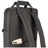 Тонкий текстильный рюкзак из текстиля на каждый день для ноутбука 16" Tucano WO4 MB Pro 103634 черного цвета фото №8 Тонкий текстильный рюкзак из текстиля на каждый день для ноутбука 16" Tucano WO4 MB Pro 103634 черного цвета modnotak фото - 8