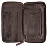 Мужское дорожное портмоне на молнии с блоком для паспорта Ashwood TW01 коричневого цвета 94034 фото №3 Мужское дорожное портмоне на молнии с блоком для паспорта Ashwood TW01 коричневого цвета 94034 modnotak фото - 3