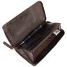 Мужское дорожное портмоне на молнии с блоком для паспорта Ashwood TW01 коричневого цвета 94034 фото №11 Мужское дорожное портмоне на молнии с блоком для паспорта Ashwood TW01 коричневого цвета 94034 modnotak фото - 11