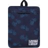 Темно-синій рюкзак-трансформер із поліестеру з принтом Bagland (54134) - 2