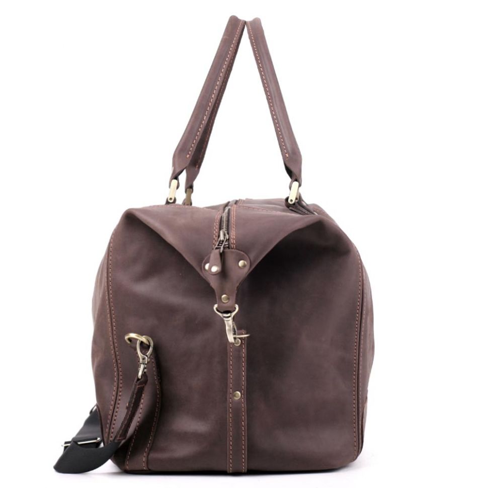Дорожня сумка з натуральної вінтажної шкіри Travel Leather Bag (11011)