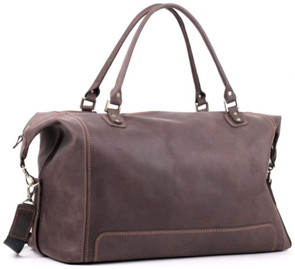 Дорожня сумка з натуральної вінтажної шкіри Travel Leather Bag (11011) modnotak фото №1