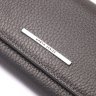 Сірий місткий жіночий гаманець з натуральної шкіри KARYA (2421020) - 3