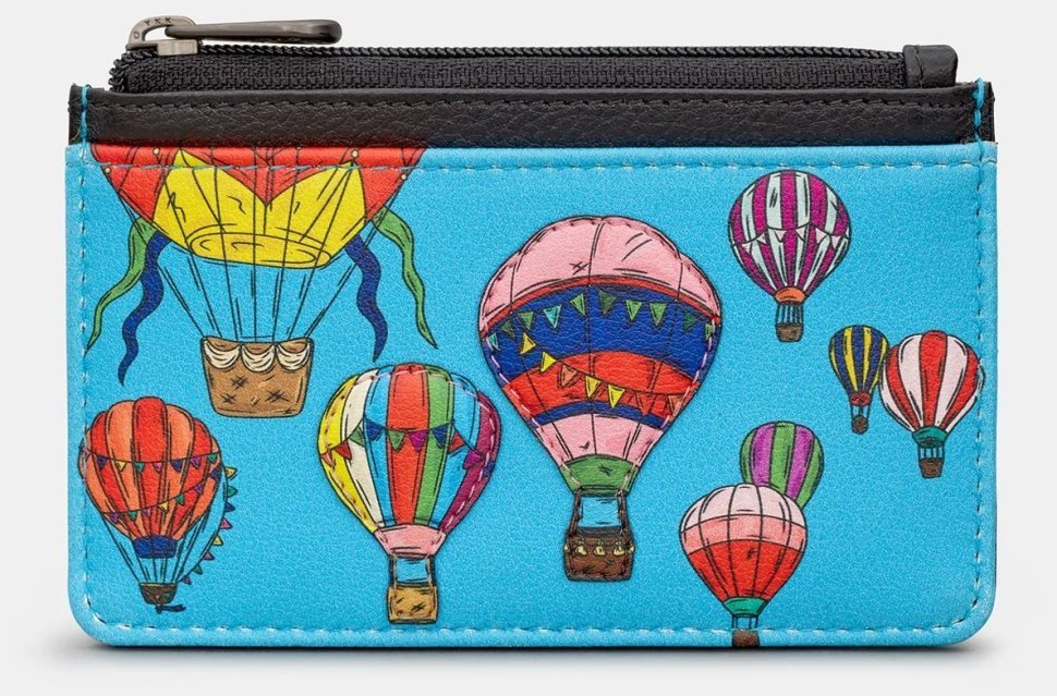 Кожаный кардхолдер Yoshi Y1219 HAB Morton 94934 (с принтом фестиваль воздушних шаров) фото №1 Кожаный кардхолдер Yoshi Y1219 HAB Morton 94934 (с принтом фестиваль воздушних шаров) modnotak фото №1