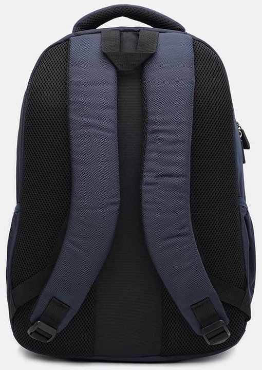 Мужской текстильный повседневный рюкзак синего цвета Aoking (21429)
