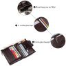 Темно-коричневий чоловічий гаманець з м'якої гладкої шкіри на кнопці Vintage (2414602) - 12