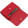 Червоний жіночий гаманець компактного розміру з натуральної шкіри ST Leather 1767234 - 5