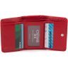 Червоний жіночий гаманець компактного розміру з натуральної шкіри ST Leather 1767234 - 2