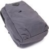 Серая мужская нейлоновая сумка-слинг через плечо Vintage (20630) - 4
