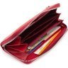 Червоний жіночий гаманець із натуральної шкіри горизонтального типу ST Leather 1767434 - 6