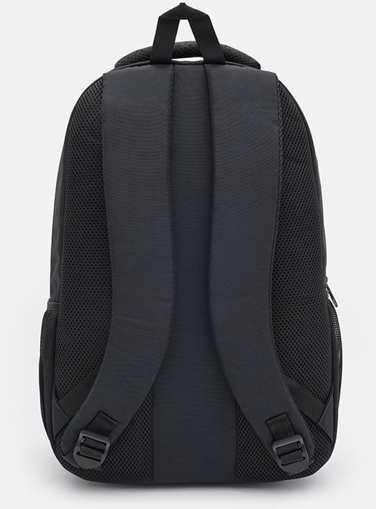 Черный мужской рюкзак из полиэстера на три отделения Aoking (59134)