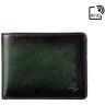 Мужское портмоне из натуральной кожи темно-зеленого цвета без застежки Visconti Roland 69234 - 1