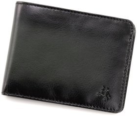 Чоловіче портмоне із натуральної шкіри темно-зеленого кольору без застібки Visconti Roland 69234