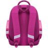 Рюкзак школьный для девочки ортопедический малинового цвета с принтом лисы в очках Bagland 111135 modnotak фото - 3