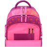 Рюкзак школьный для девочки ортопедический малинового цвета с принтом лисы в очках Bagland 111135 modnotak фото - 5