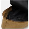 Средняя текстильная мужская сумка-слинг цвета хаки Monsen 71535 - 5