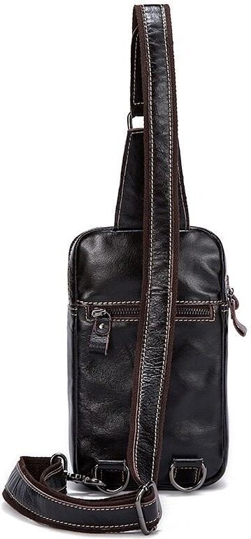 Стильна сумка рюкзак з натуральної шкіри VINTAGE STYLE (14741)