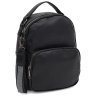 Черный женский рюкзак из экокожи с выраженной фактурой Monsen 71835 - 1