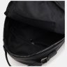Чорний жіночий рюкзак з екошкіри з вираженою фактурою Monsen 71835 - 5