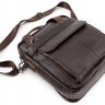 Кожаная сумка среднего коричневого цвета Leather Collection (10076) - 7