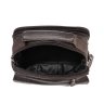 Компактна сумка-барсетка коричневого кольору з натуральної шкіри HD Leather (15922) - 2