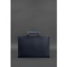 Темно-синя сумка для ноутбука або документів з натуральної шкіри BlankNote (12800) - 5