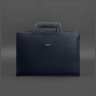 Темно-синяя сумка для ноутбука или документов из натуральной кожи BlankNote (12800) - 3