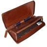 Дорожное мужское портмоне из натуральной кожи Ashwood TW01 с отделением для паспорта 94035 рыжего цвета фото №11 Дорожное мужское портмоне из натуральной кожи Ashwood TW01 с отделением для паспорта 94035 рыжего цвета modnotak фото - 11