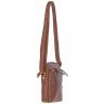 Компактная мужская сумка из качественной гладкой кожи коричневого цвета Ashwood K41 94235 (Великобритания) фото №7 Компактная мужская сумка из качественной гладкой кожи коричневого цвета Ashwood K41 94235 (Великобритания) modnotak фото - 7