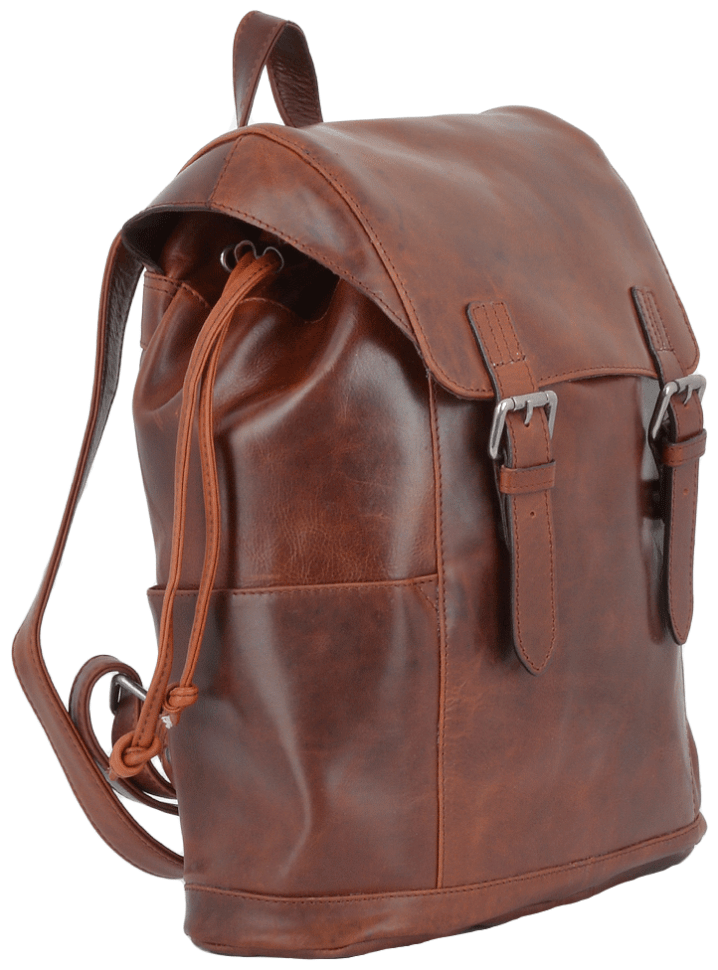 Мужской городской рюкзак из натуральной винтажной кожи Ashwood HARVEY рыжего цвета 95435 фото №2 Мужской городской рюкзак из натуральной винтажной кожи Ashwood HARVEY рыжего цвета 95435 modnotak фото №2