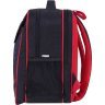 Стильный школьный рюкзак из черного текстиля с тигром Bagland 55535 - 2