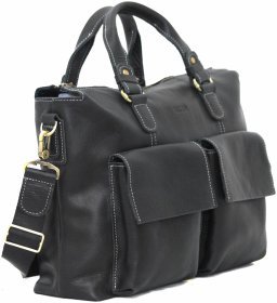 Зручна чоловіча сумка великого розміру для документів і ноутбука VATTO (11976)