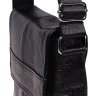 Мужская кожаная сумка-планшет классического стиля в черном цвете Borsa Leather (21321) - 3