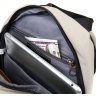 Світло-сіра чоловіча сумка-слінг з нейлону на блискавки Vintage (20631) - 5