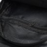 Мужская черная сумка-рюкзак из кожзама через плечо Monsen (22099) - 5