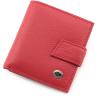 Невеликий шкіряний гаманець червоного кольору ST Leather (16513) - 1