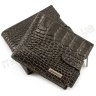 Чоловік шкіряний гаманець з фактурою під крокодила KARYA (0949-57) - 1