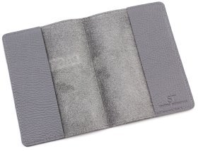 Обложка для паспорта из зернистой кожи флотар ST Leather (16601)