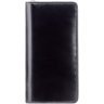 Дорожный кошелек из натуральной кожи черного цвета с ремешком на запястье Visconti 68935 - 10