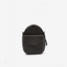 Кожаная женская мини-сумка черного цвета на цепочке BlankNote Kroha 79035 - 3