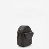 Кожаная женская мини-сумка черного цвета на цепочке BlankNote Kroha 79035 - 5
