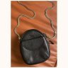 Кожаная женская мини-сумка черного цвета на цепочке BlankNote Kroha 79035 - 8