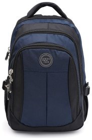 Стильний чоловічий рюкзак з якісного текстилю Aoking 89135 Синій
