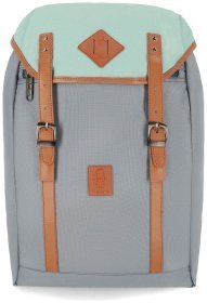 Міський рюкзак із міцного текстилю Оксфорд сірого кольору Bagland 111436