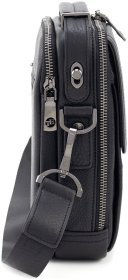 Мужская кожаная сумка с каркасом жесткости H.T Leather (10260)