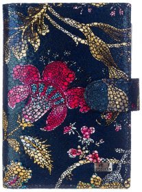 Стильная женская кожаная обложка с принтом под паспорт и автодокументы Desisan 81836