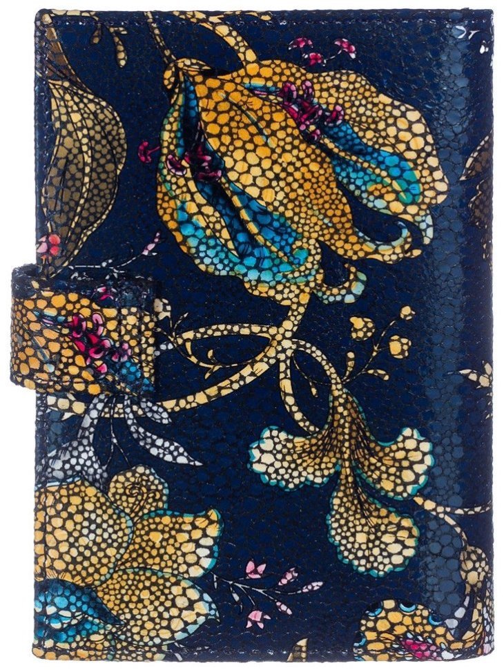 Стильная женская кожаная обложка с принтом под паспорт и автодокументы Desisan 81836 фото №2 Стильная женская кожаная обложка с принтом под паспорт и автодокументы Desisan 81836 modnotak фото №2